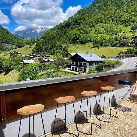 Hotel Le Montblanc Flumet Bagian luar foto