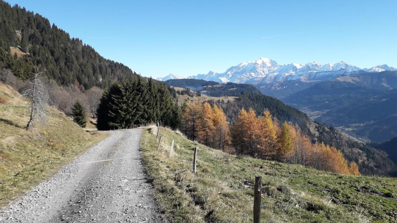 Hotel Le Montblanc Flumet Bagian luar foto