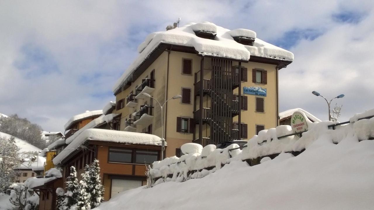 Hotel Le Montblanc Flumet Bagian luar foto