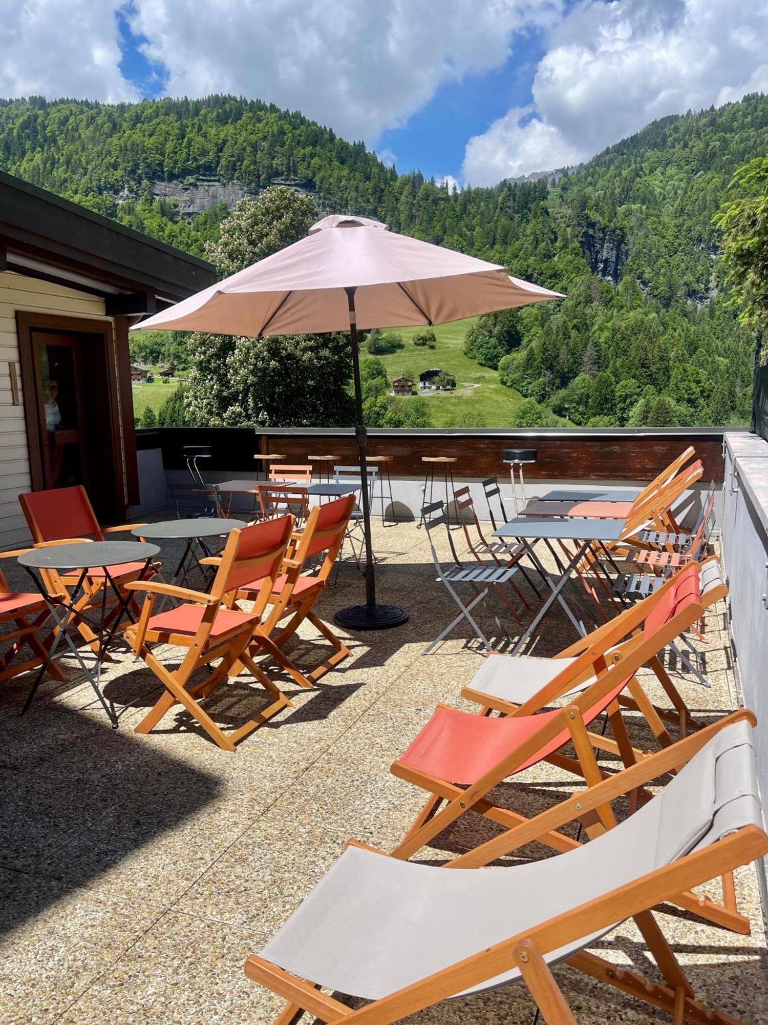Hotel Le Montblanc Flumet Bagian luar foto